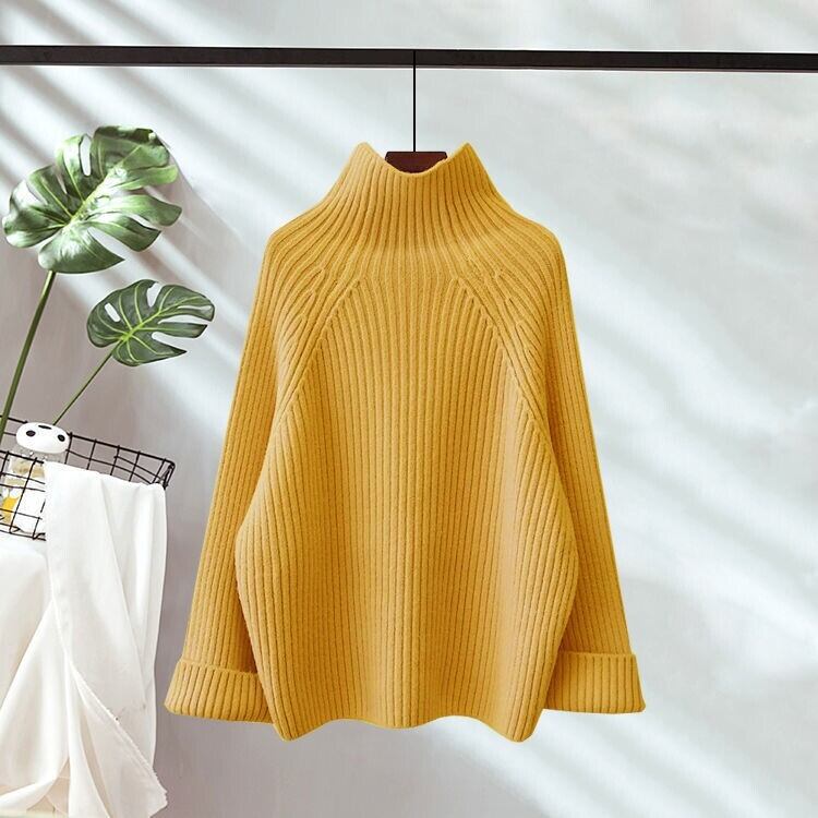 【set】気質満点オシャレ着痩せ長袖ニットセーター+スカート２点セット G4099