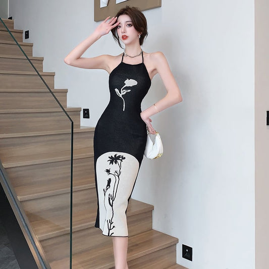 【dress】ニットキャミワンピース G20224