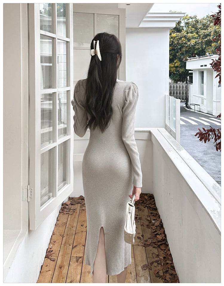【dress】ニットワンピース　M26036