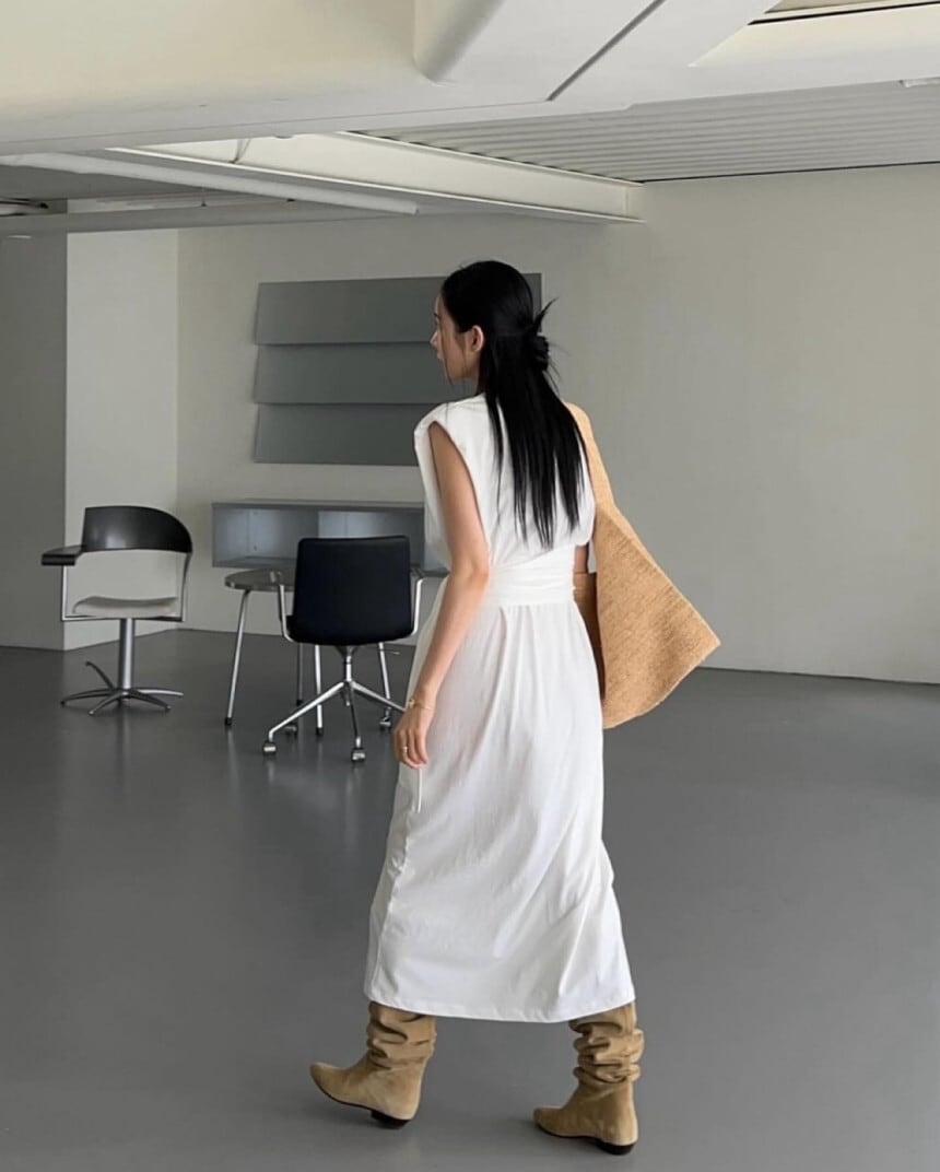 【dress】ノースリーブワンピース　M25068