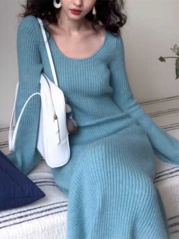 【dress】ニットワンピース　M28343