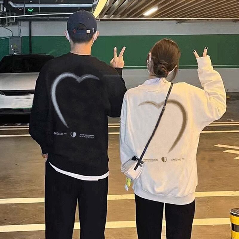 【カップルルック】2点厚手ペアルックパーカーF6290