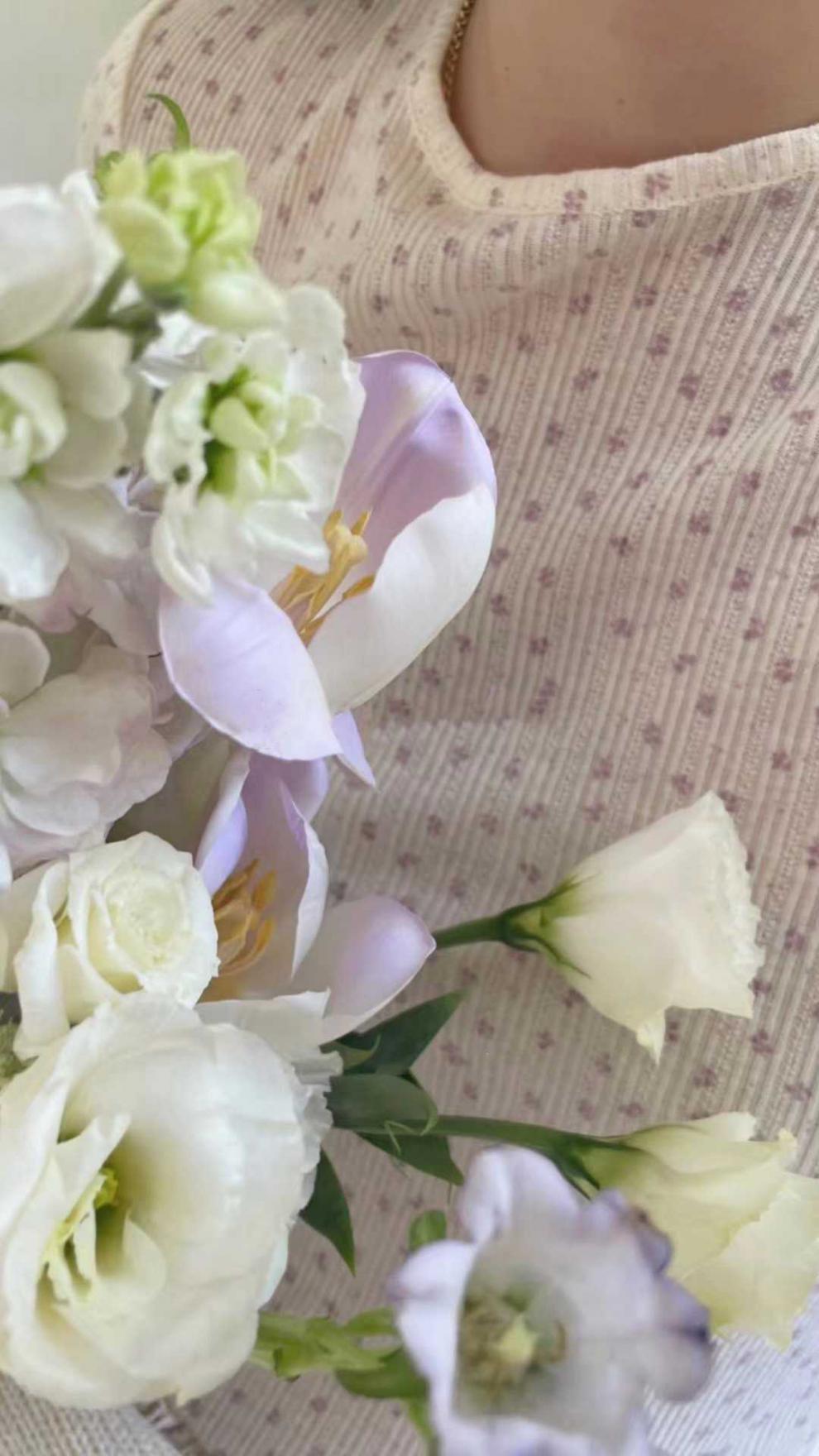 【dress】ギャザー花柄ワンピース G20230