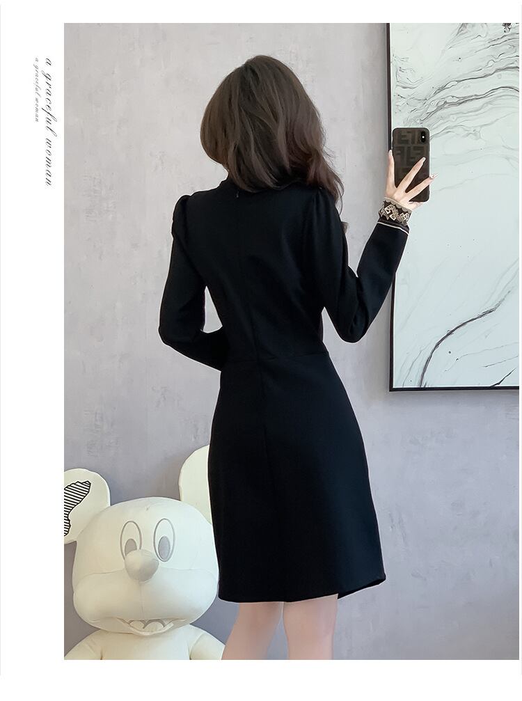 【dress】切り替えワンピース　M27191