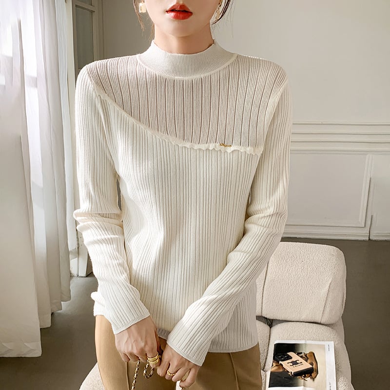 【tops】ニットトップス　M27729