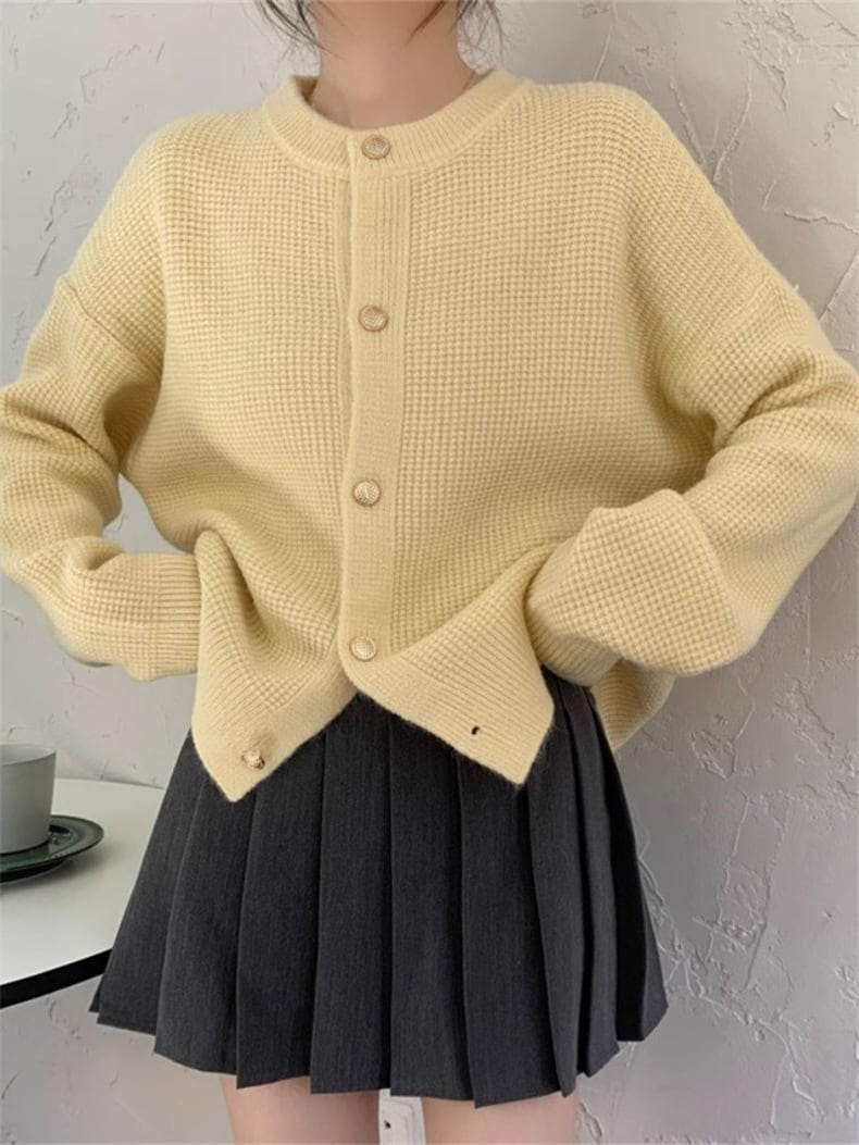 【outer】ニットカーデ　M25959