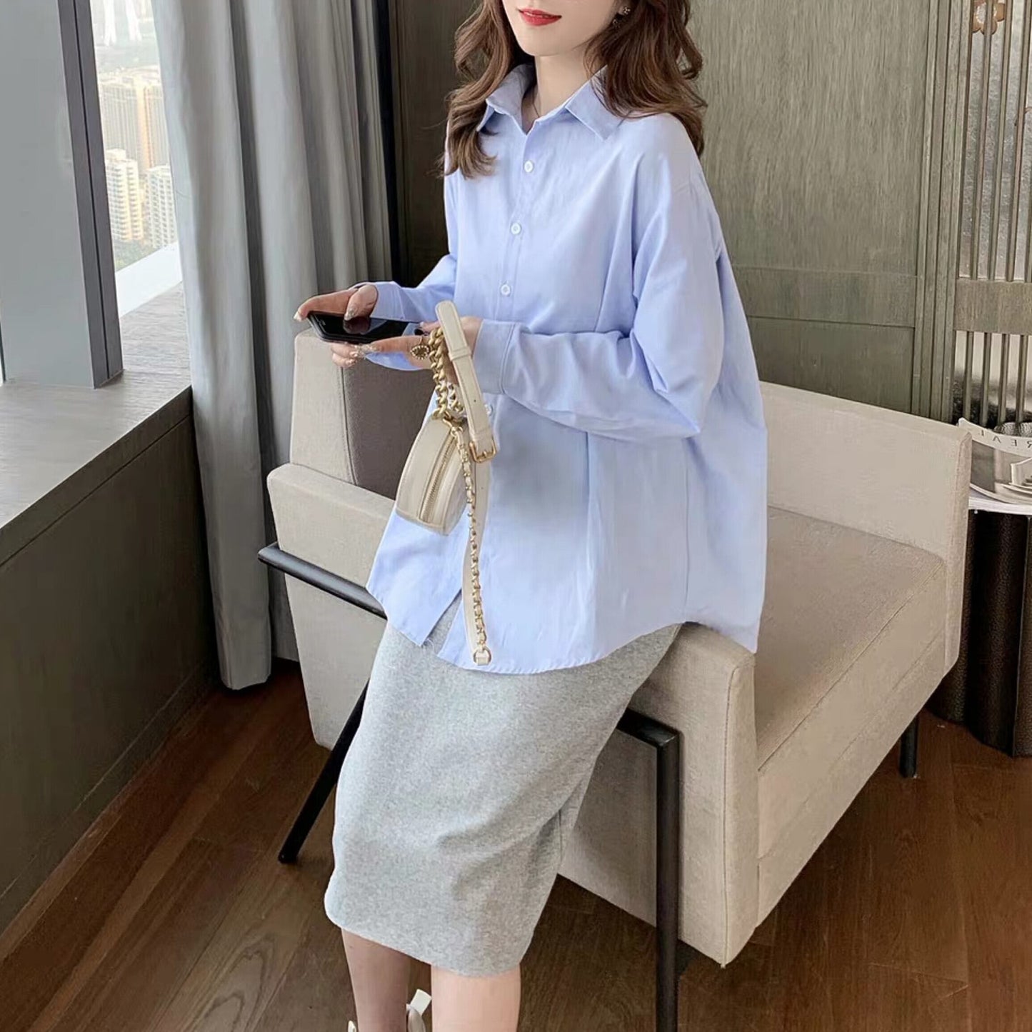 【set】スウィートファッション洋気着痩せ3点セット G2289