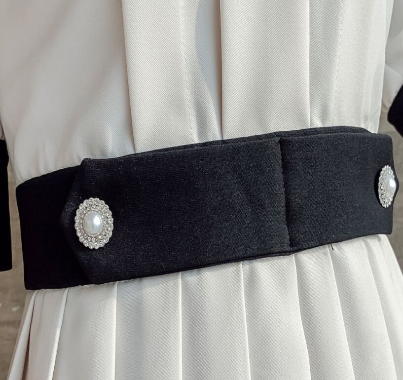 【dress】高級感気質満点質感のいいOL通勤レディースワンピース