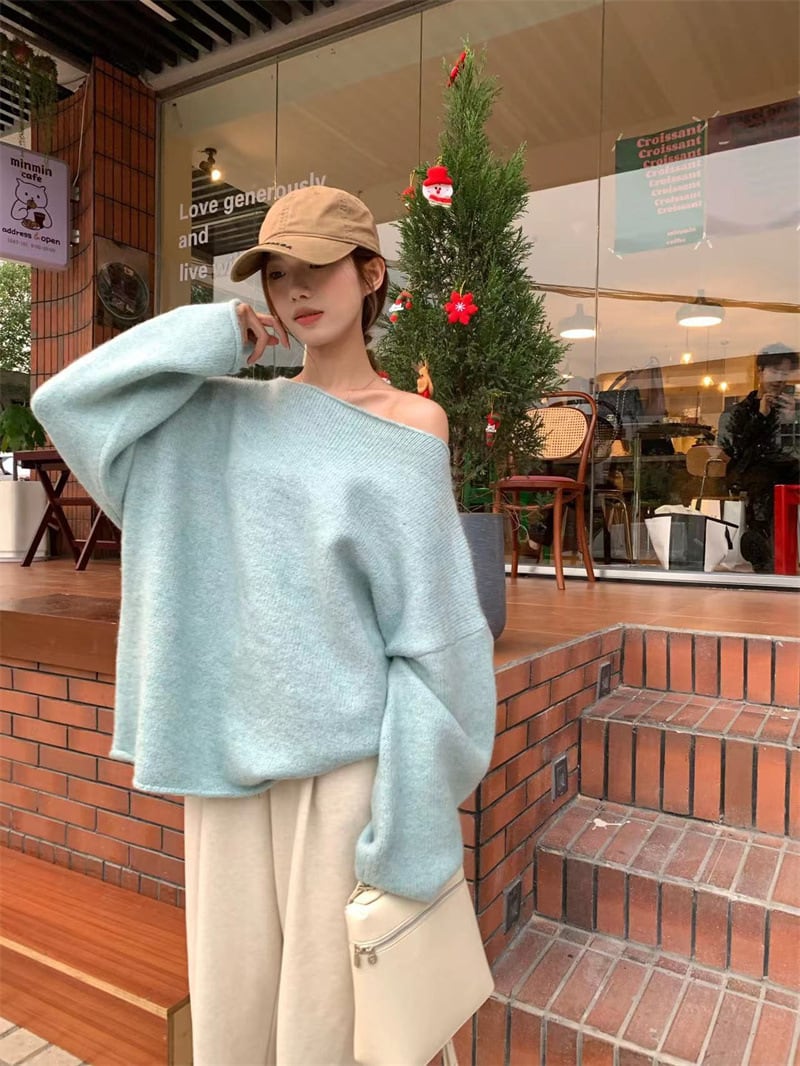 【tops】ニットセーター　M28270