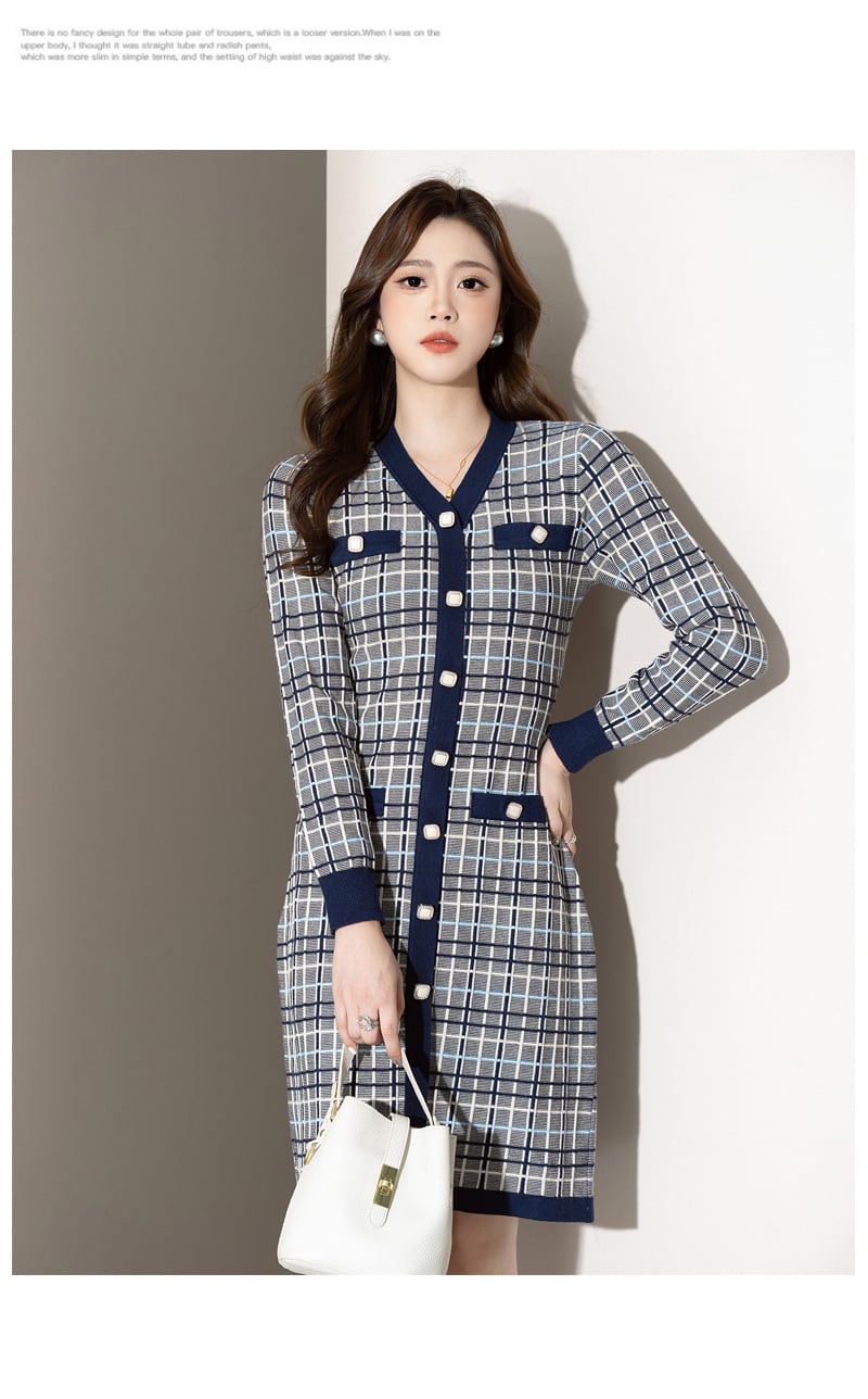 【dress】ニットワンピース　M26168