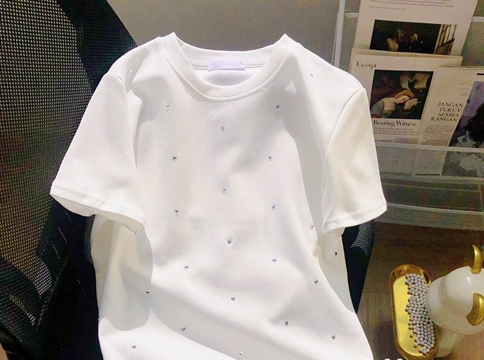 【tops】ラウンドネックTシャツG20677