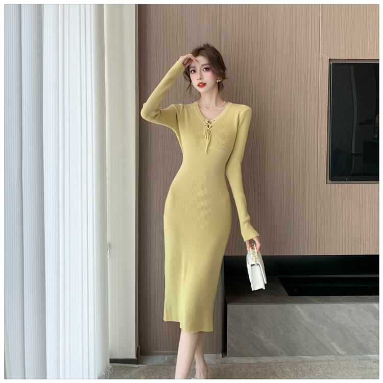 【dress】ニットワンピース　M18562
