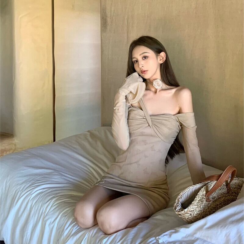 【dress】ベアトップワンピース　M28117