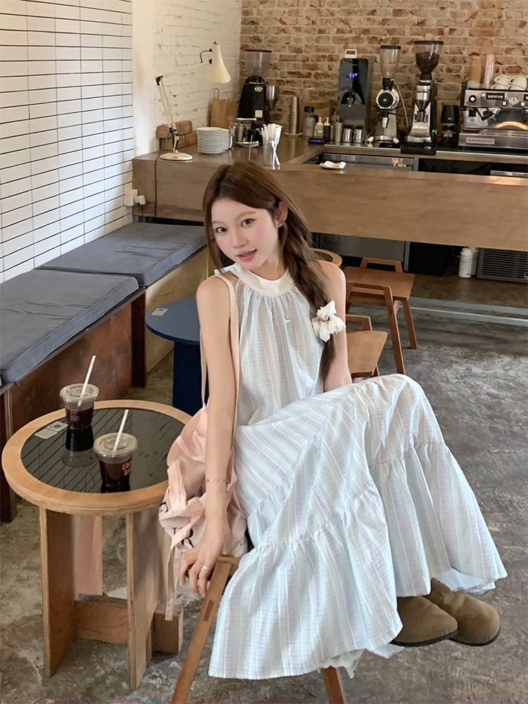 【dress】リボン付きワンピース　M24827