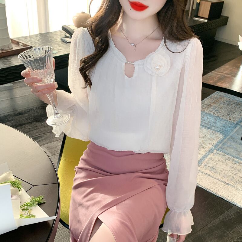 【tops】立体フラワートップス　M29036