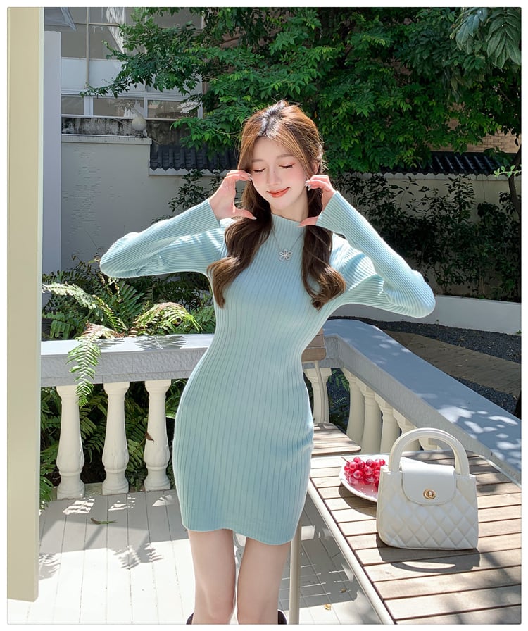 【dress】ニットワンピース　M25329