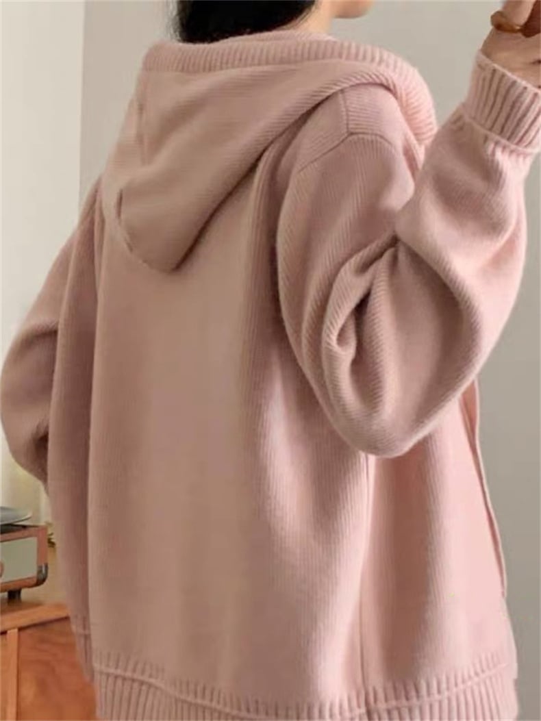 【outer】Wジップニットカーデ　M25955