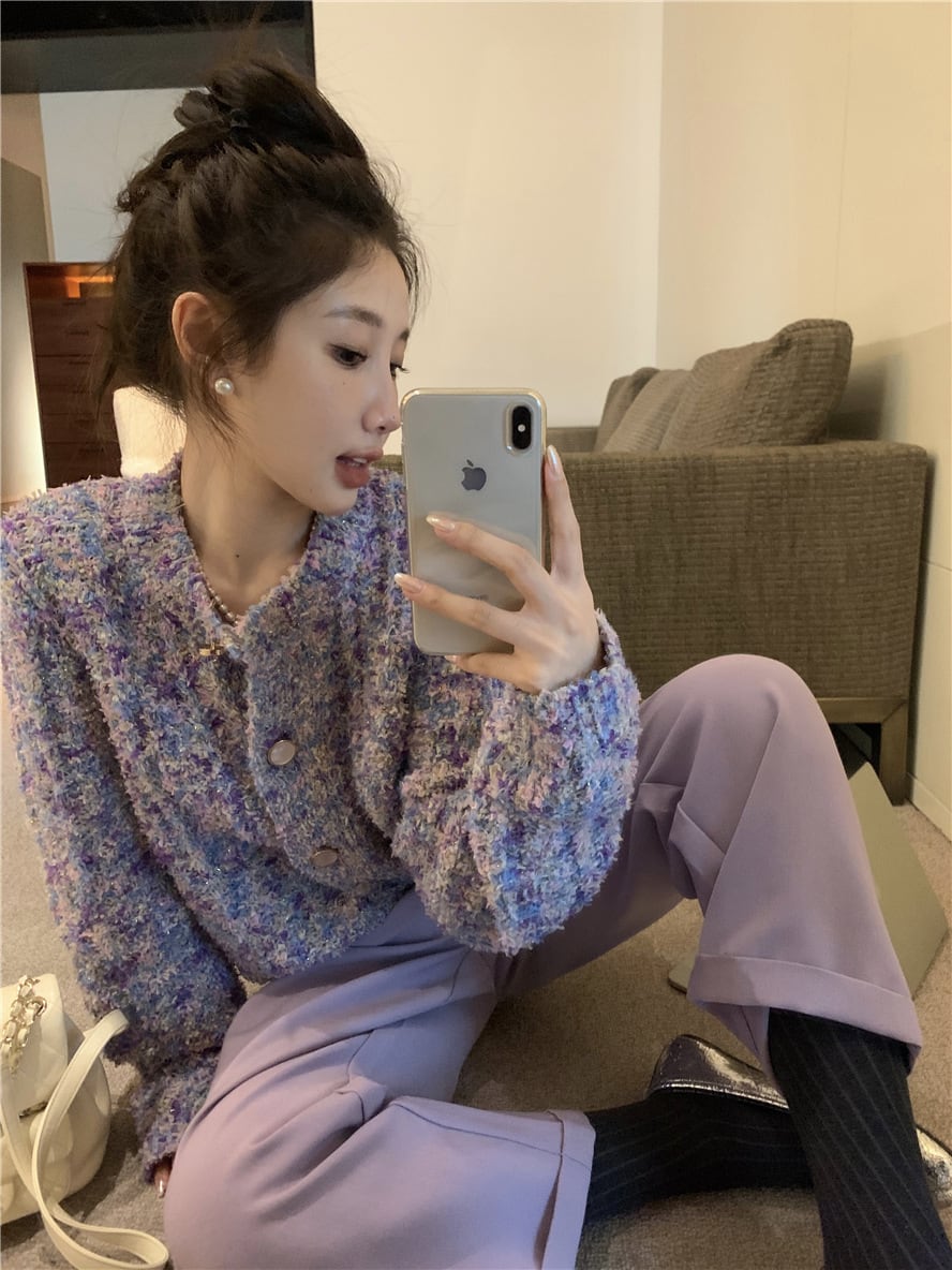 【outer】ニットカーデ　M28792
