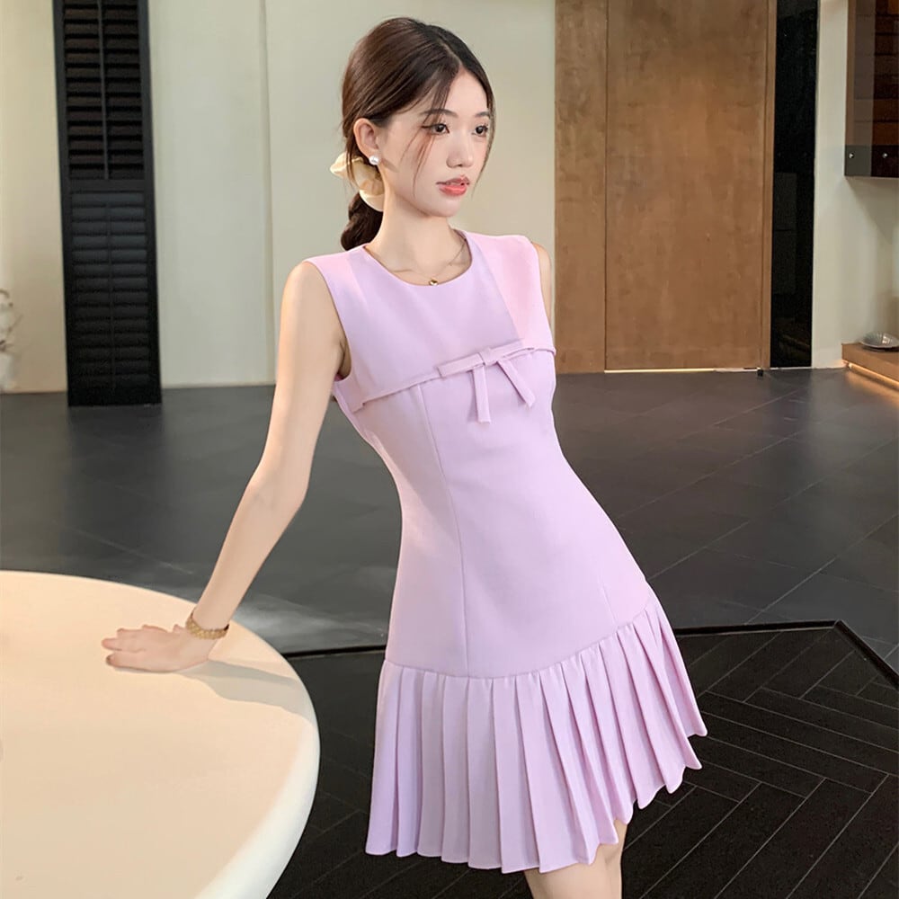 【dress】ノースリーブワンピース　M24677