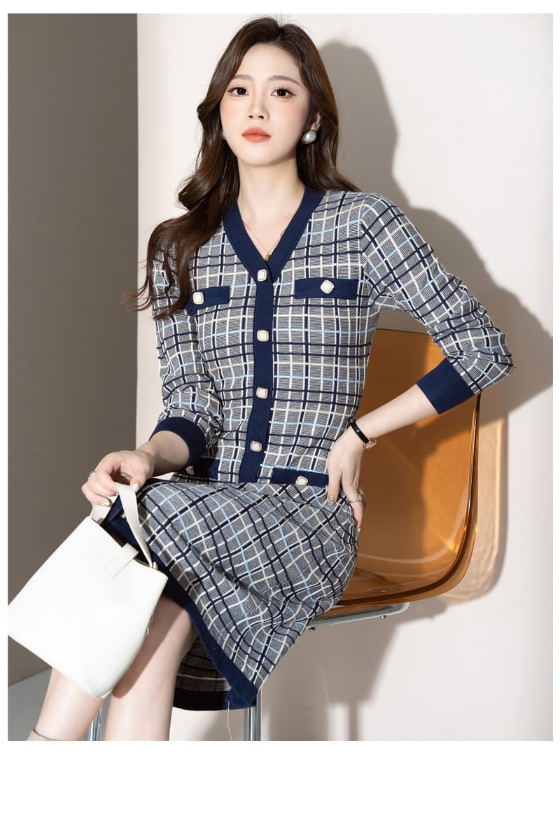 【dress】ニットワンピース　M26168