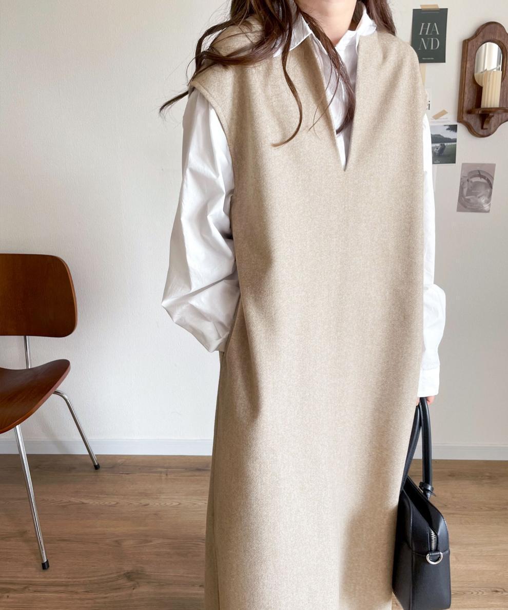 【dress】ベストワンピース　M26330