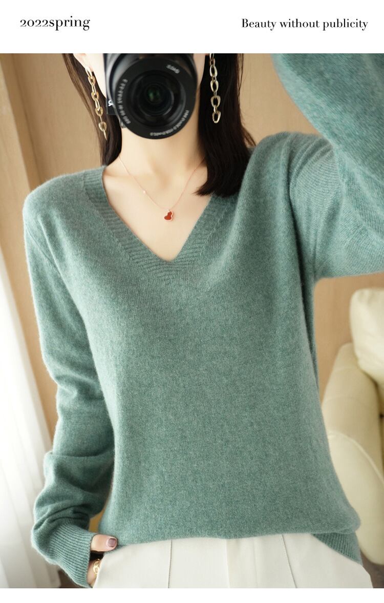 【tops】ニットプルオーバー　M19160
