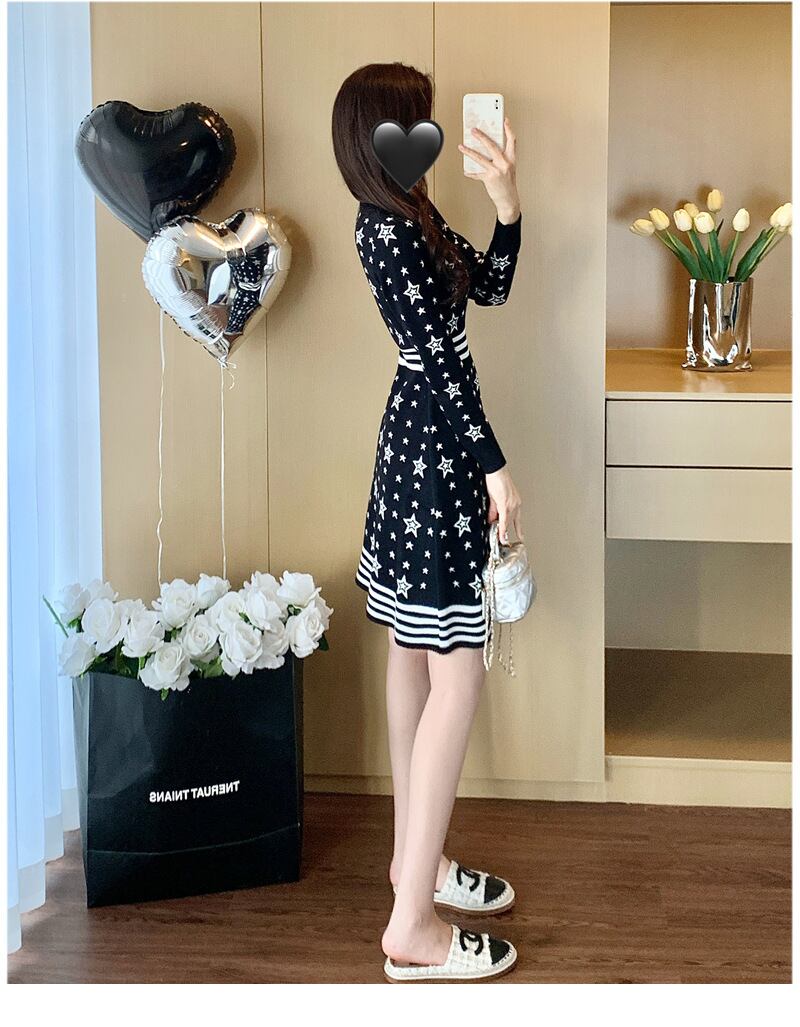 【dress】ニットワンピース　M28413
