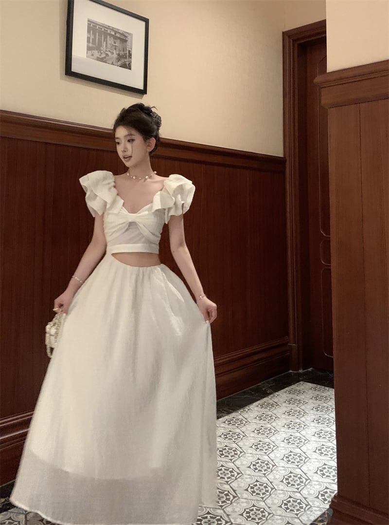 【dress】ウエストカットワンピース　M30042