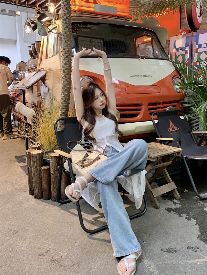 【dress】レースキャミワンピースG20354