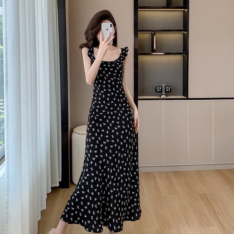 【dress】プリントワンピース　M24409