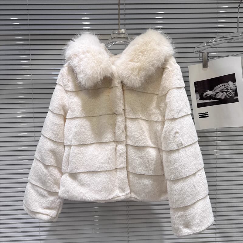 【outer】ファーコート Q7345
