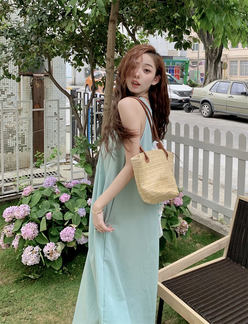 【dress】ノースリーブワンピース　M25058