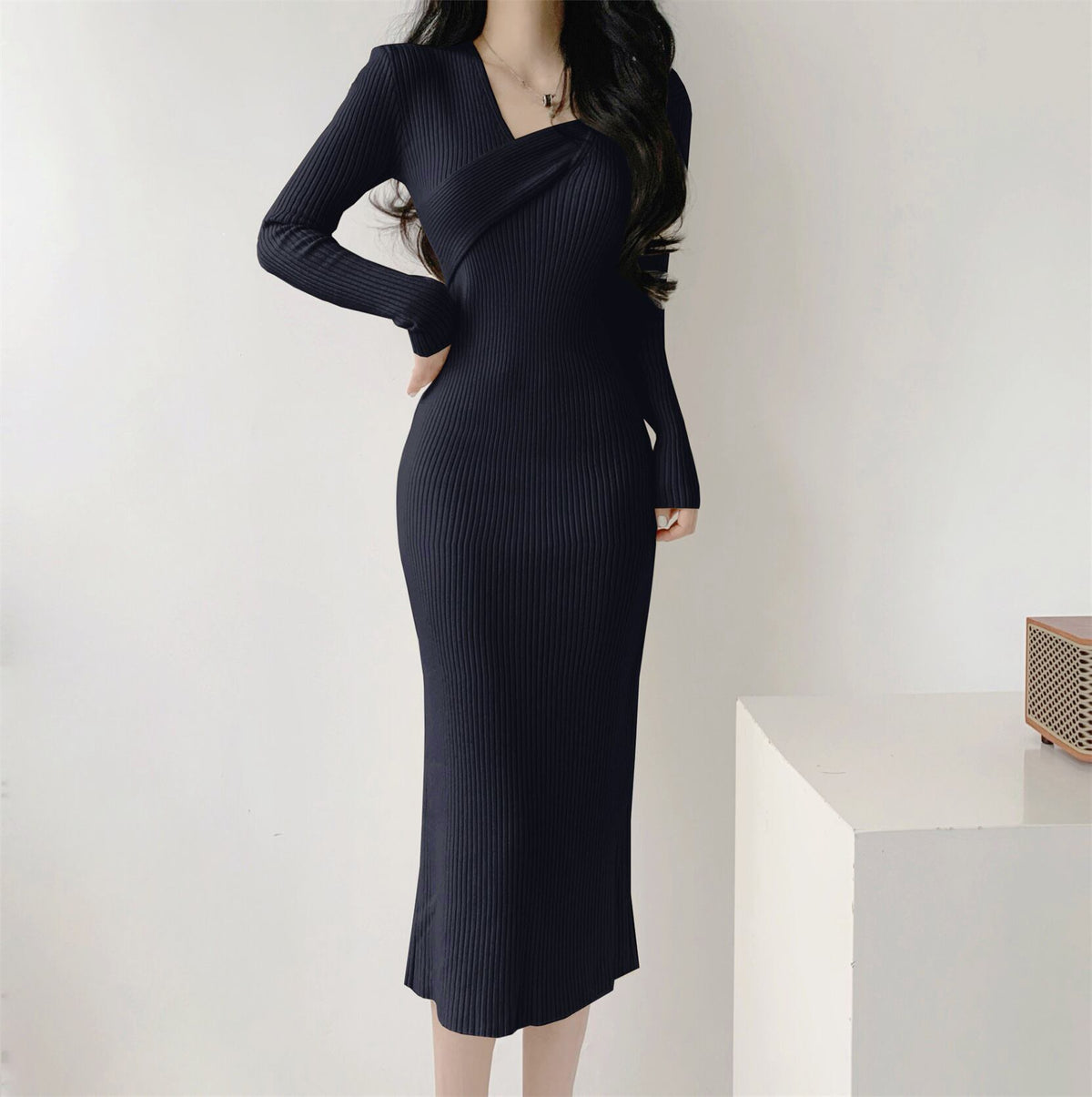 【dress】ニットワンピース　M28068