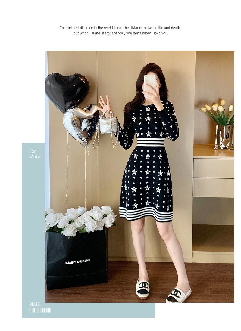 【dress】ニットワンピース　M28413