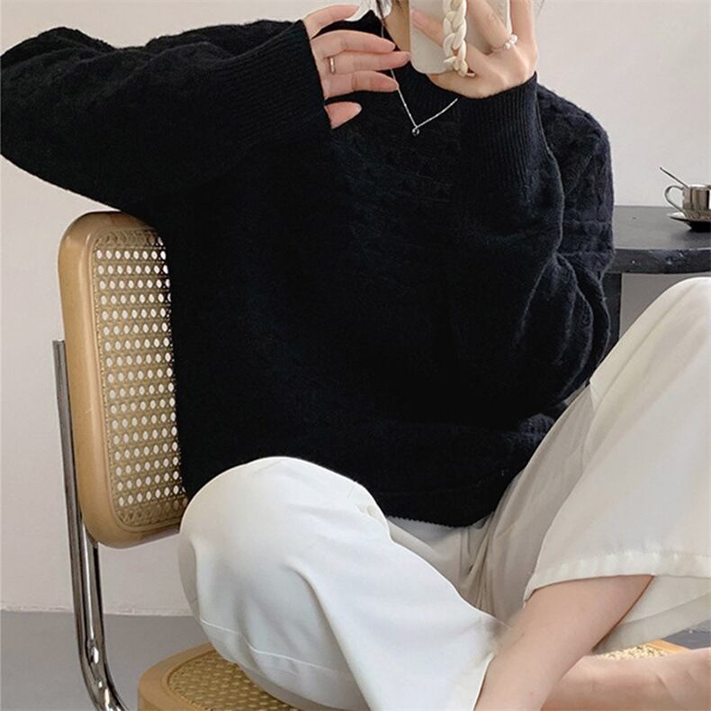 【tops】ニットセーター　M19015