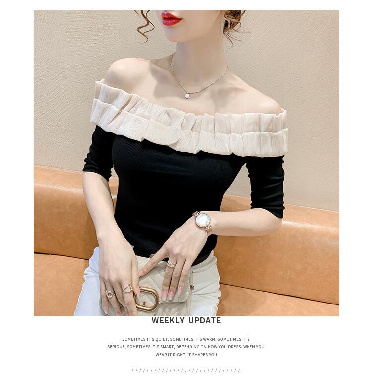 【tops】オフショルダーTシャツG20827