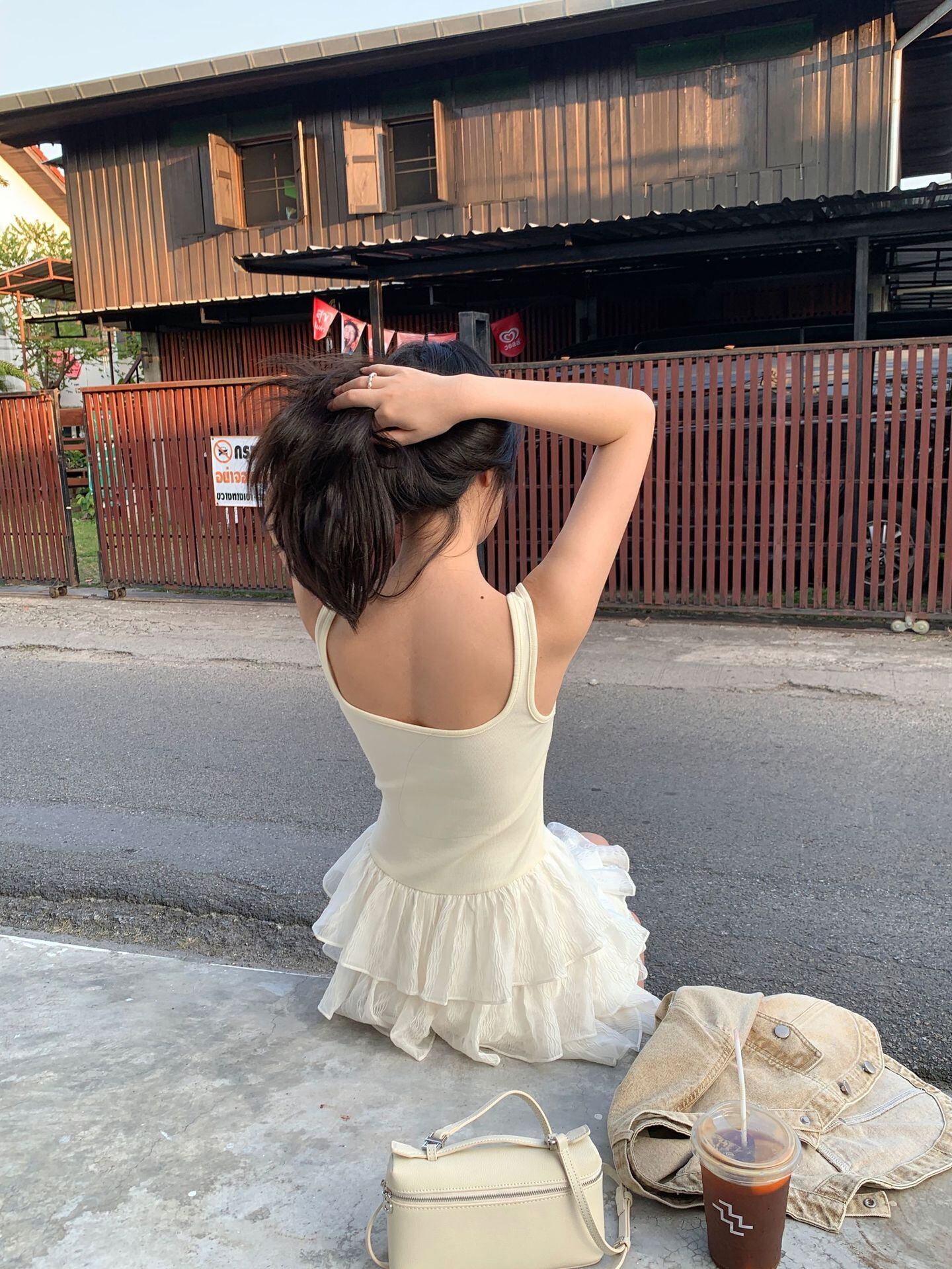 【dress】Aラインキャミワンピース G20400