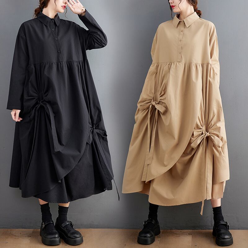 【dress】シャツワンピース　M28453