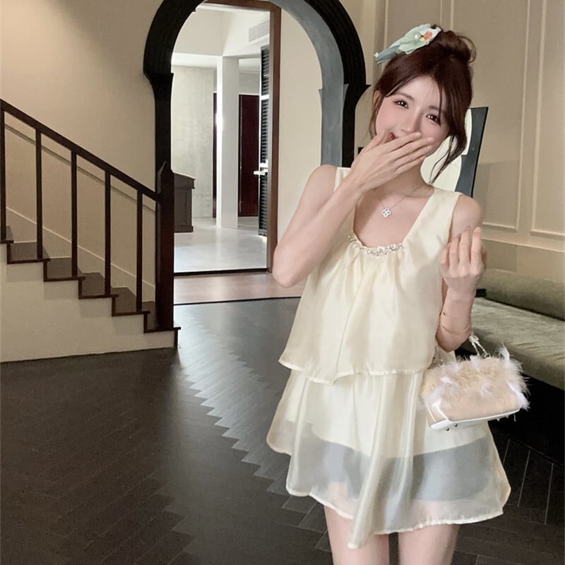 【tops】ノースリーブトップス　M24634