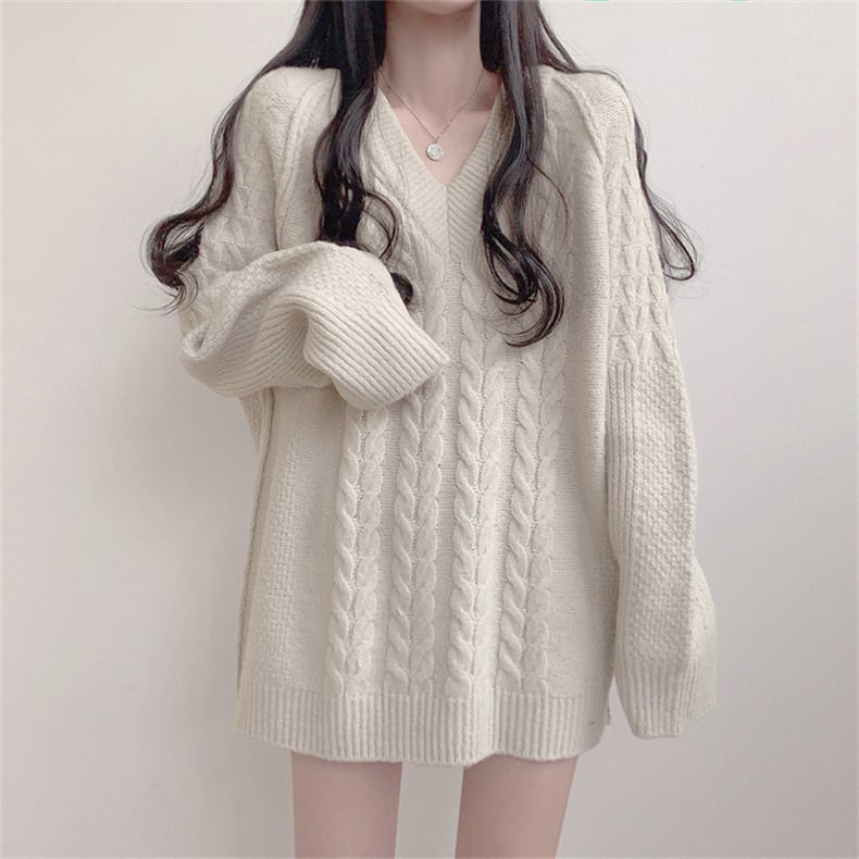 【tops】ニットセーター　M25793