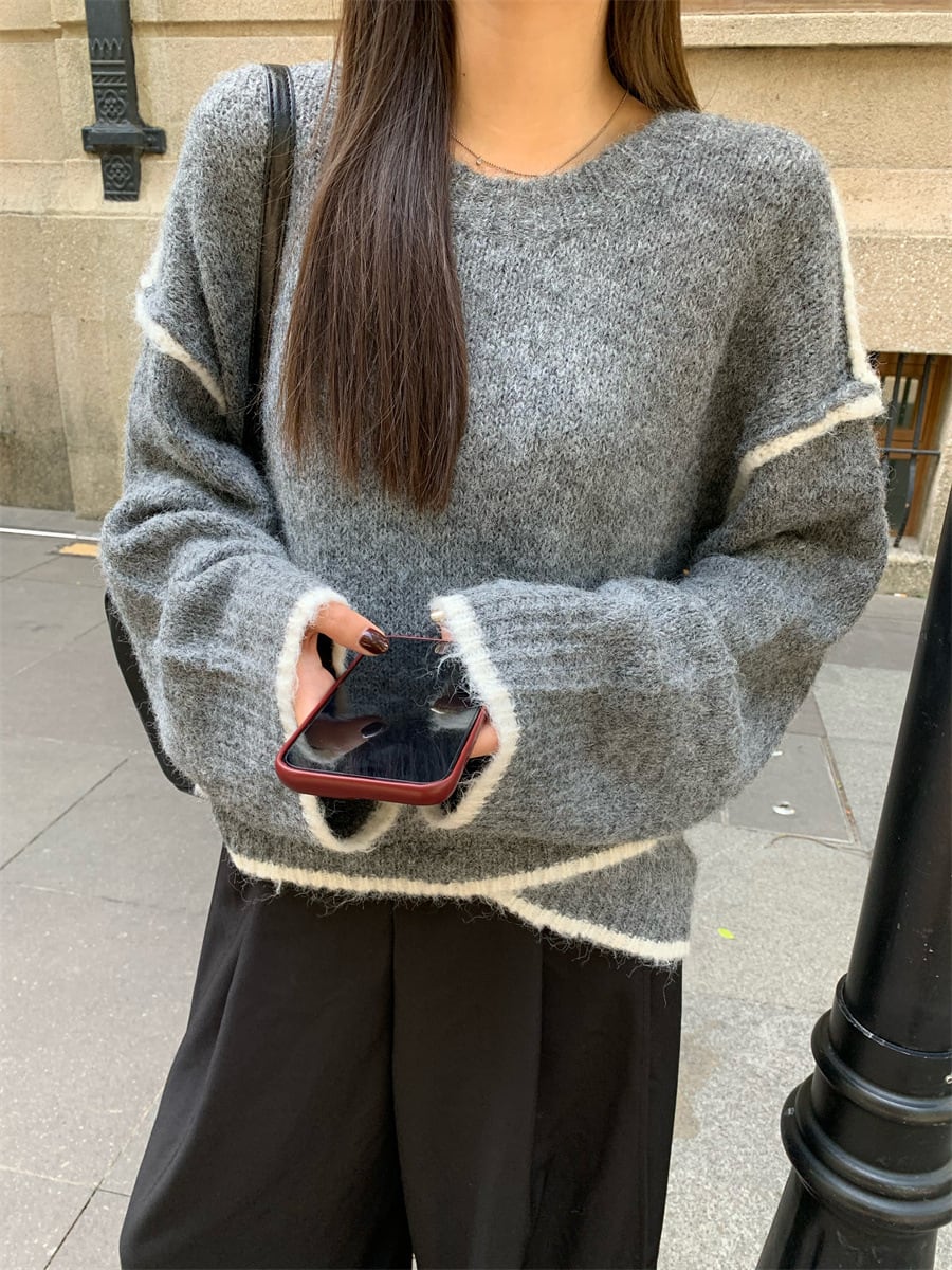 【tops】ニットセーター　M27652