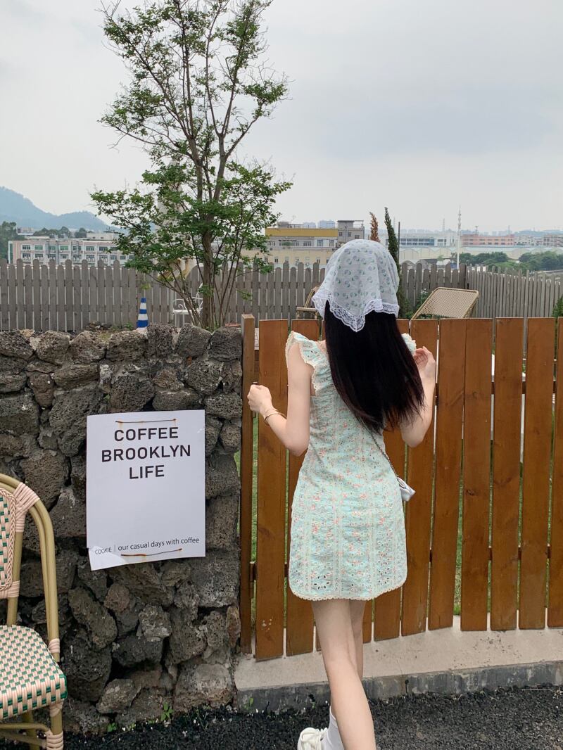 【dress】タイト花柄キャミワンピース G20933
