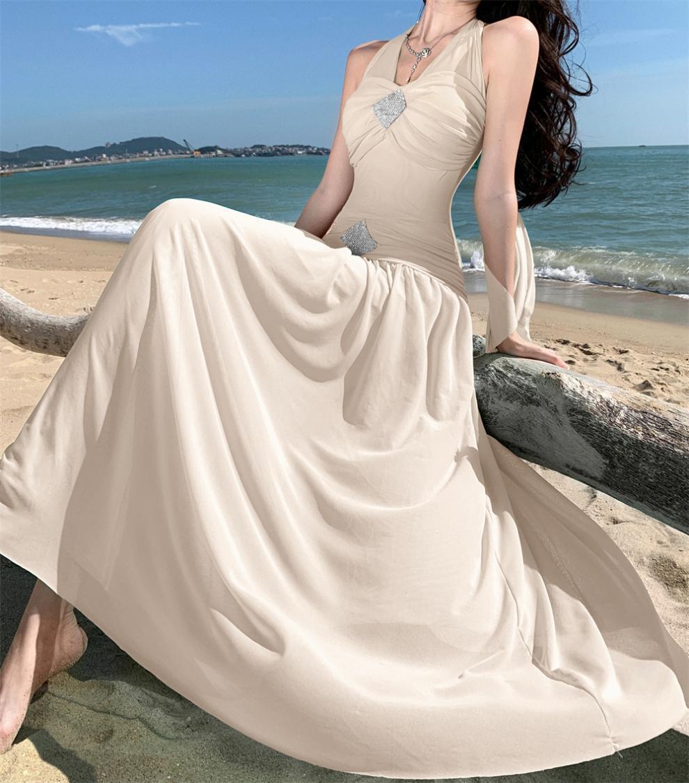 【dress】ホルターネックワンピース　M30103