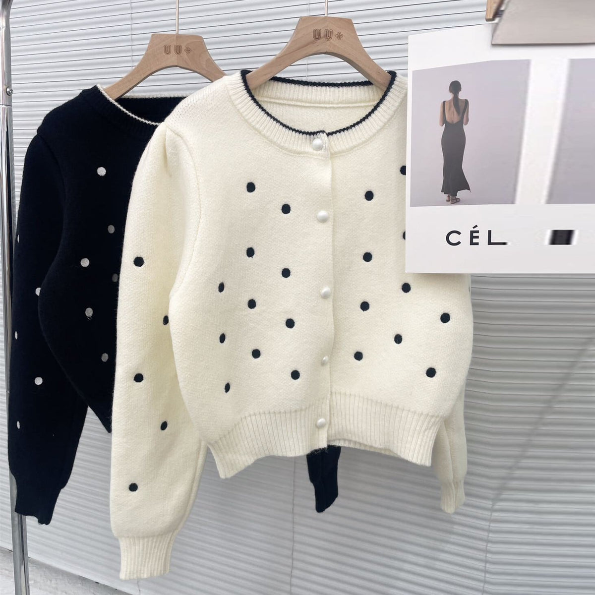 【outer】ニットカーデ　M26946
