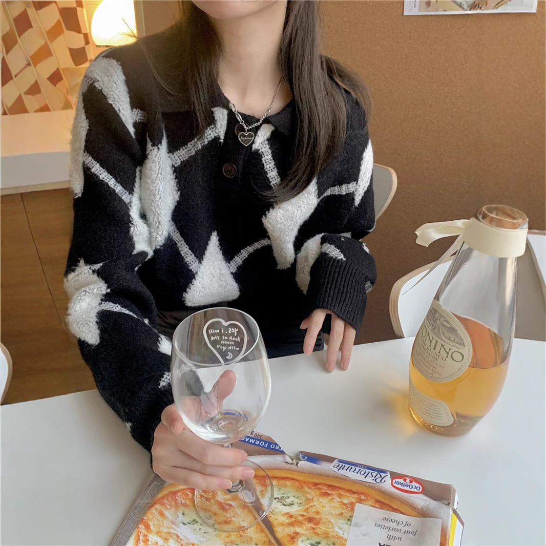 【tops】ニットセーター　M28644