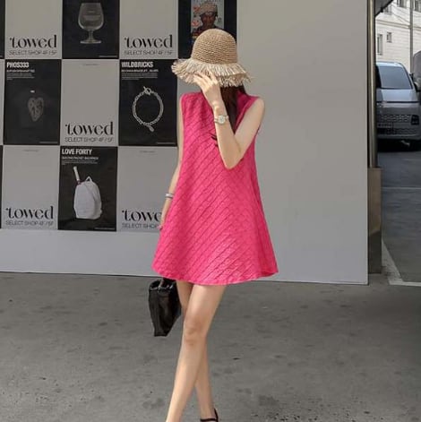 【dress】ノースリーブワンピース　M24028