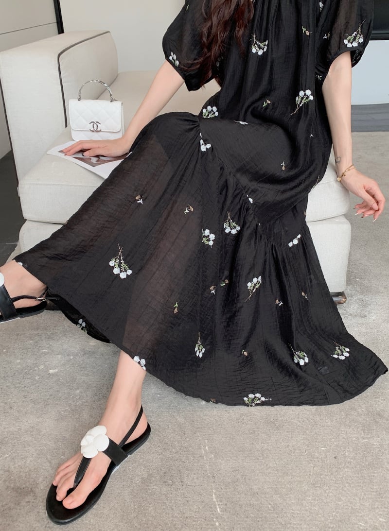 【dress】カジュアルワンピース　M25325