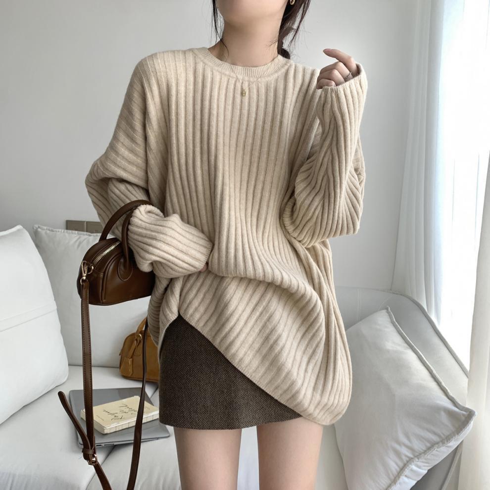 【tops】ニットプルオーバー　M19007