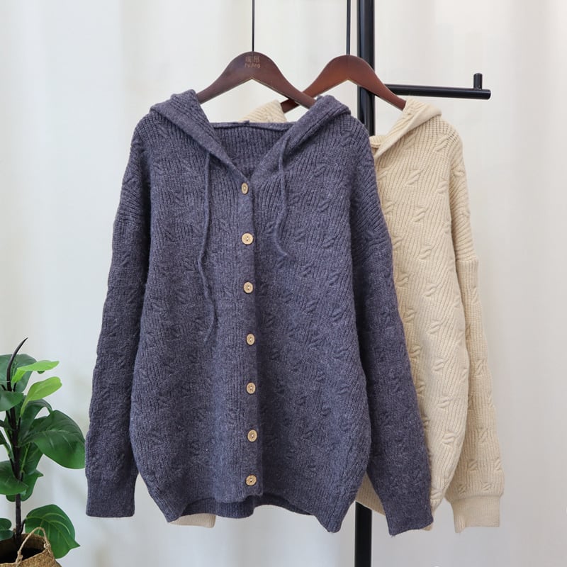 【outer】ニットカーデ　M26027