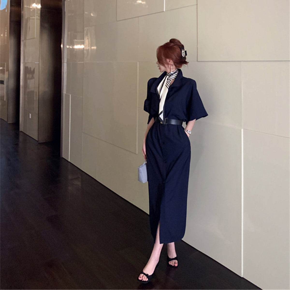 【dress】トレンチワンピース　N2739